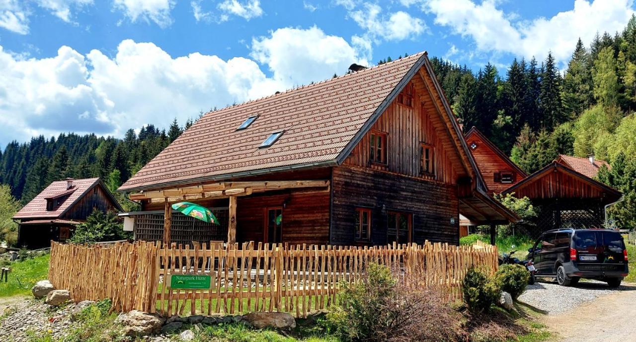 Naturpark Huette Mandl, Biobauernhof & Huettenurlaub Sankt Lambrecht Bagian luar foto