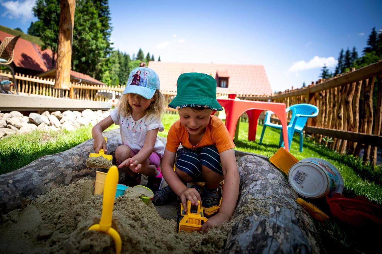 Naturpark Huette Mandl, Biobauernhof & Huettenurlaub Sankt Lambrecht Bagian luar foto